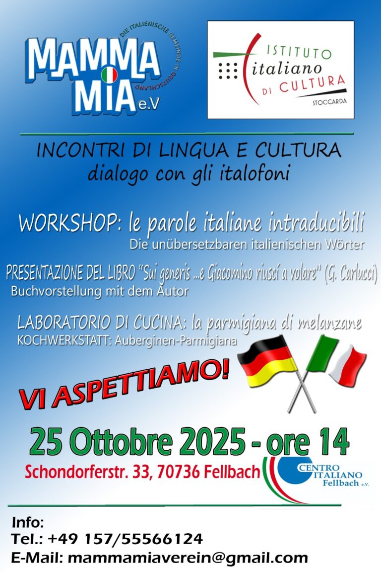 Locandina Fellbach 2025-10-25