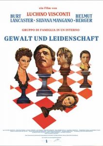 Manifesto film: Gruppo di famiglia in un interno (Luchino Visconti)